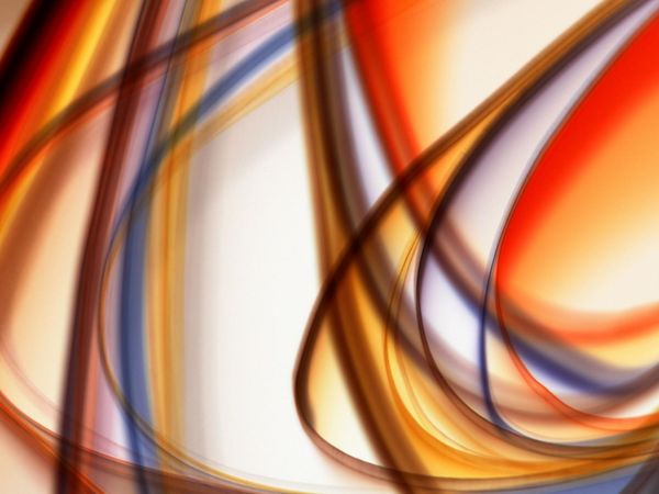 Dynamic abstract light pattern